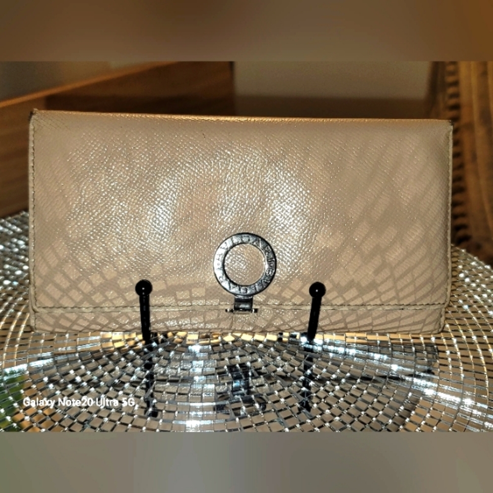 EUC BULGARI LONG WALLET #715